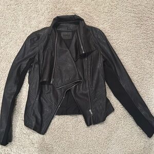 BLANK NYC vegan leather jacket